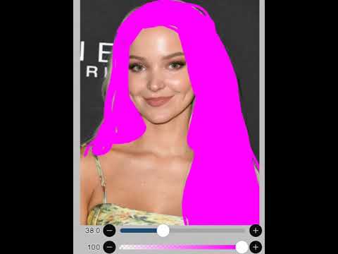 Dove Cameron pink hair💟