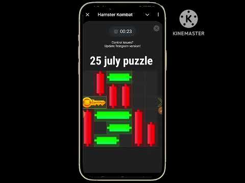 Hamster 25 july puzzle solved l 25 july mini game solved l 25 july key l hamster new update l