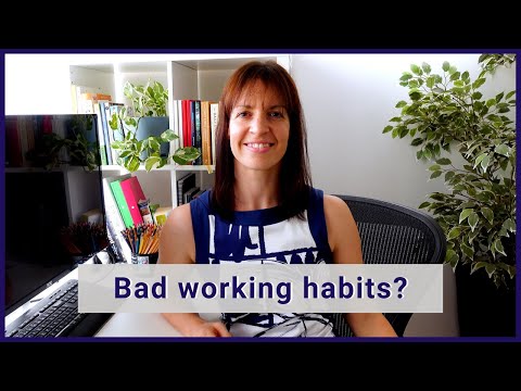 Get rid of BAD WORKING HABITS easily! #shorts