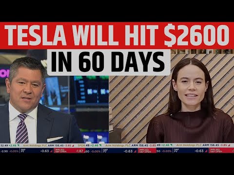 Tesla Will Hit $2600 In 60 Days Said By Tasha Keeney | TSLA Stock Analysis