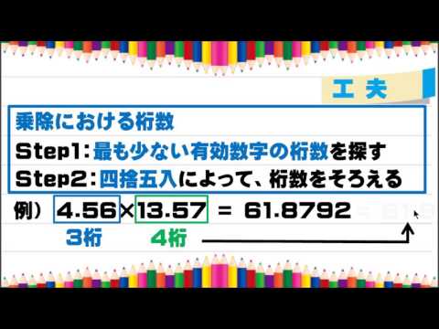 【3分】  乗除における桁数とは？  【物理】