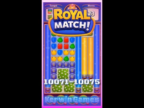 Royal Match Level 10071 10072 10073 10074 10075 - No Boosters Gameplay