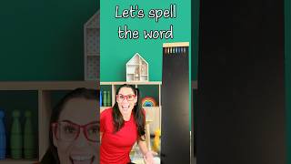 Learn Letters and Spelling for kids - writing the word Hat. #shorts #firstwords #spelling