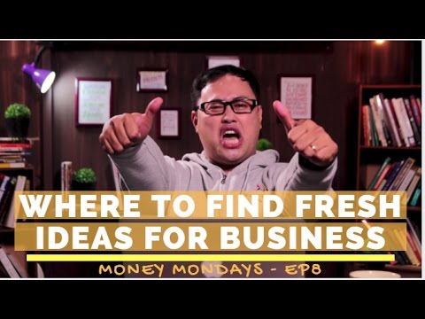 Where to Find Fresh Ideas for Your Business - Money Mondays Ep8