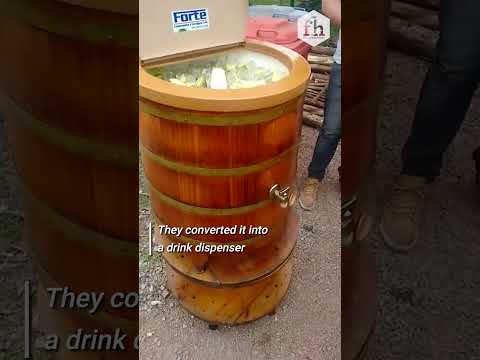 DIY Washing Machine Drink Dispenser