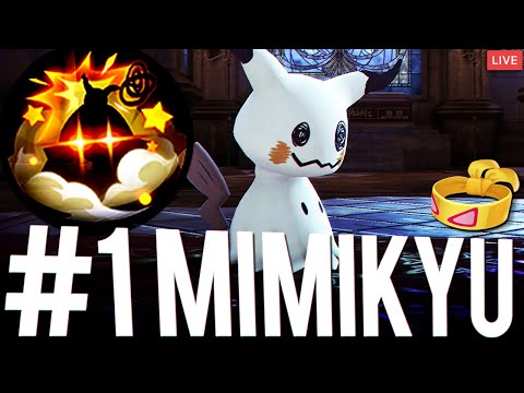 🔴[ RANK 1 JUNGLE ARC ] LEARNING MIMIKYU AT THE HIGHEST LEVEL !  Pokemon Unite live | 🔴 !phone