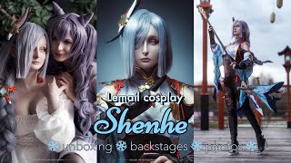 MY SHENHE COSPLAY FROM LEMAIL | unboxing, backstages, photos