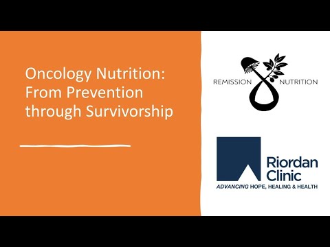 Cancer Nutrition: From Prevention Through Survivorship (Repaired Audio)