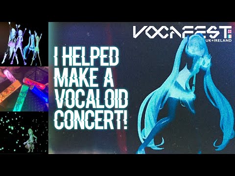 I Helped Make A Vocaloid Concert! 【Vlog #1】