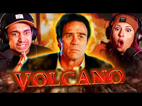 VOLCANO (1997) MOVIE REACTION - OUR DISASTER FILM JOURNEY BEGINS - FIRST TIME WATCHING - REVIEW