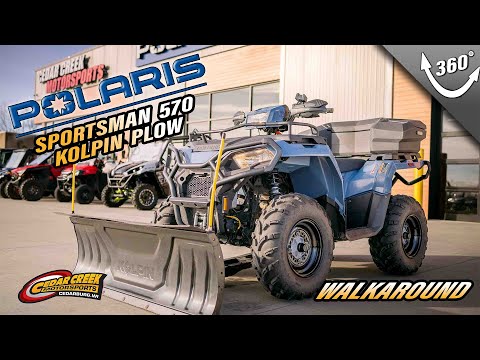 Walkaround | 2021 Polaris® Sportsman 570 Kolpin Plow with Angle Actuator