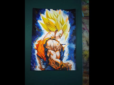 Me vs Artology Goku Drawing Dragon Ball