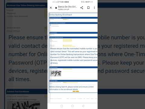 BDO Online Banking App Registration #stepbystep