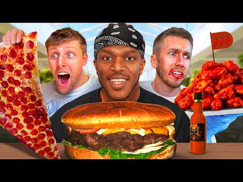 SIDEMEN WORLD'S HARDEST FOOD CHALLENGE