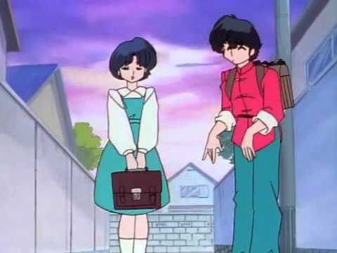 Ranma pide ayuda a Akane