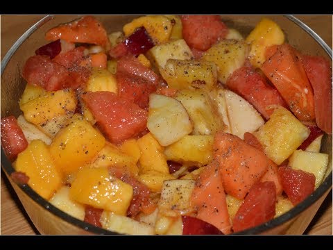 Simple Fruit Chaat Recipe | Fast and Easy Ramadan Special Iftar Recipes