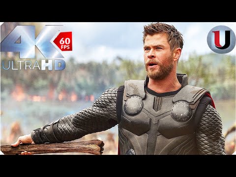 Thor Arrives In Wakanda Scene - Avengers Infinity War - MOVIE CLIP (4K)