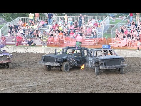 9/3/2023 Firelands Labor Day Festival Demolition Derby - Heat 7 - 6000lb Class