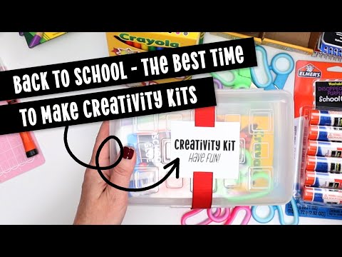 Back to school - the best time to Make Creativity Kits