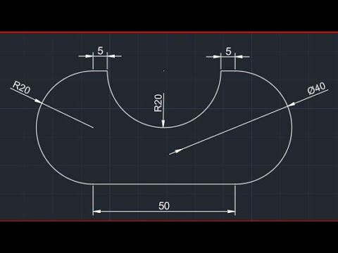 Mechanical Parts Drawing in AutoCAD | 2D drawing in AutoCAD