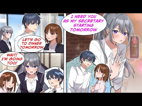 [Manga Dub] My corker falls in love with me during her training, but my boss is jealous... [RomCom]