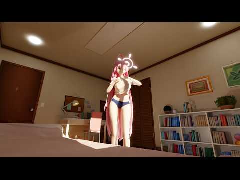 【Blue Archive MMD】ハナコ - Shikonokonokonoko koshitantan