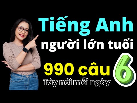 Học Tiếng Anh Chậm | 990 Câu Tiếng Anh Thông Dụng bài 6 | Learn English Daily