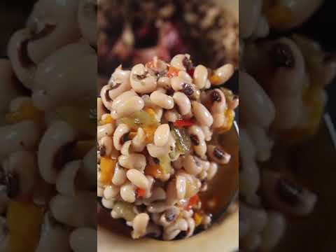 Quick Blackeyed Pea Soup Recipe to celebrate New Years 2024 #food #blackeyedpeas