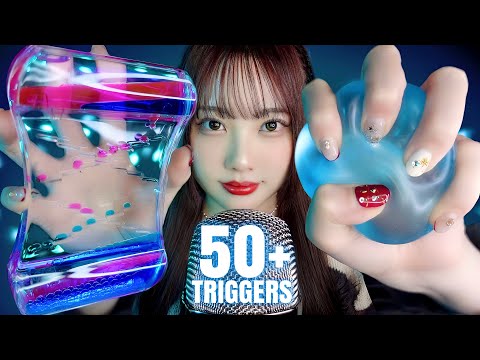 ASMR Relaxing 50+ Triggers to Help You Sleep😴