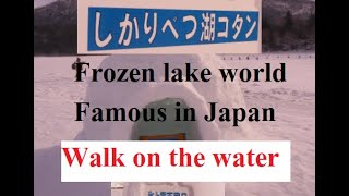 Frozen lake in japan full interview, world-famous igloo, open male-female onsen #Japan #Rabinandan