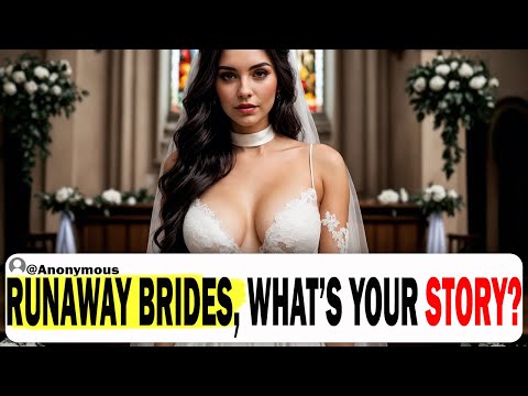 Runaway Brides, What's Was The Final Straw? | Ask Reddit | Reddit Stories