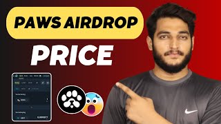 Paws Airdrop Listing DATE || Paws Airdrop Price Perdiction || Paws Update