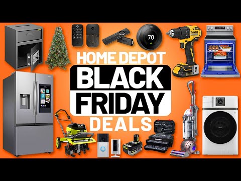 Home Depot Black Friday Deals 2024 - Top 50 Home Depot #BlackFridayDeals