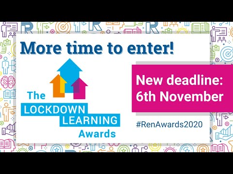 The Lockdown Learning Awards 2020 - Enter now!