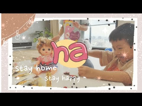 Lee's 小生活#17/防疫在家玩什麼?小小美容院開張嘍!在家也要美美的/Lee's family  #Taiwan#停課不停學#好家在我在家#紋身貼紙#擦指甲油#stayhome#親子遊戲