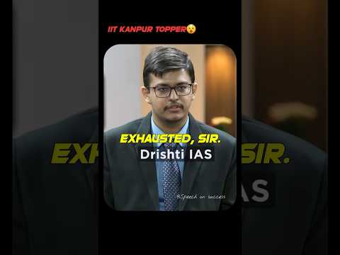 Pursuing a Dream: From IIT Kanpur to the Civil Services | Upsc interview