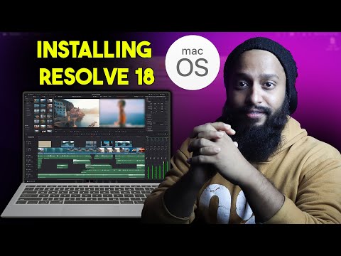 How To install Davinci Resolve 18 on MacOS