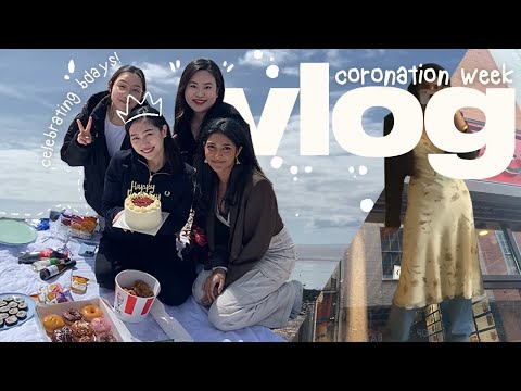 how i spent *CORONATION WEEK* vlog | open days, hot pot, clevedon pier!