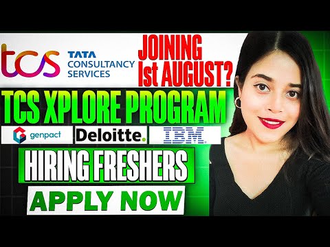 🔥TCS JOINING LETTER | TCS XPLORE PROGRAM | IBM, DELOITTE, GENPACT HIRING  | FRESHERS | APPLY NOW 🔥