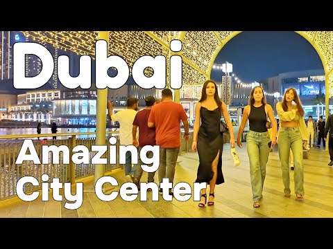 Dubai 🇦🇪 Amazing Burj Khalifa, Downtown Dubai [4K] Night Walking Tour