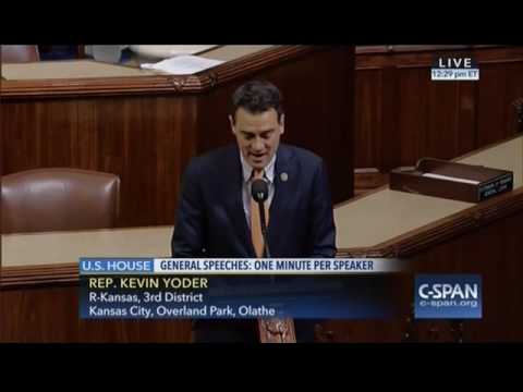 Rep. Yoder Urges Congress to Show Strong Support for Israel